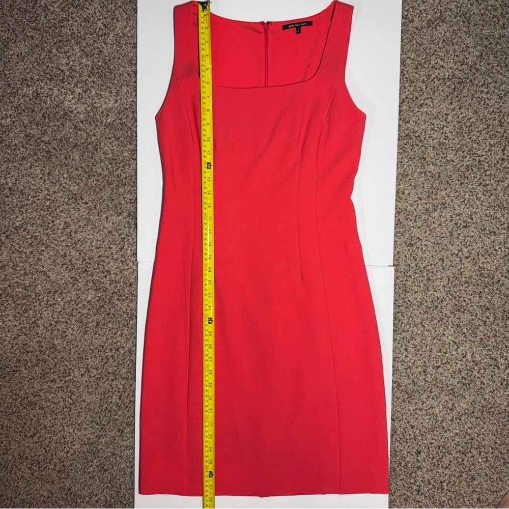 Kobi Halperin Mariola Square-neck Sleeveless Sheath Dress 6 - Picture 6 of 9